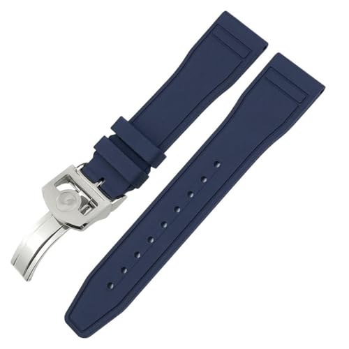 CEKGDB FKM Armband aus Naturkautschuk, 20 mm, 21 mm, 22 mm, für IWC Big Pilot's Watches IW3881 IW3777, grün-gelb, bunt, weiches Fluorkautschuk-Armband, 21 mm, Achat CEKGDB FKM Armband aus Naturkautschuk, 20 mm, 21 mm, 22 mm, für IWC Big Pilot's Watches IW3881 IW3777, grün-gelb, bunt, weiches Fluorkautschuk-Armband, 21 mm, Achat von CEKGDB