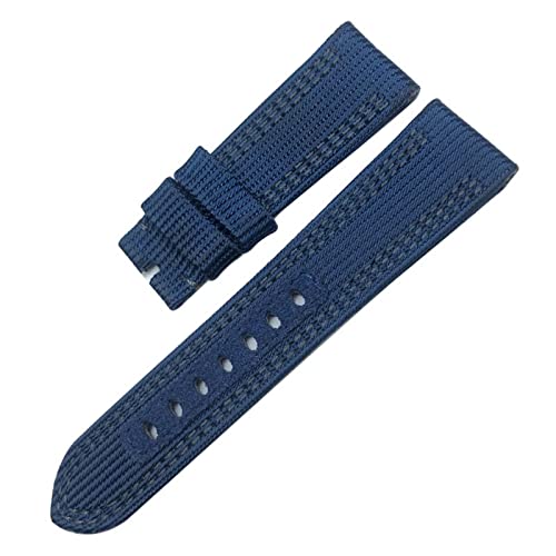 CEKGDB Panerai Tauchbares Armband aus Segeltuch, Leder, Sportuhrenarmband, 24 mm, 26 mm, Nylongewebe, Geschenkwerkzeuge, 26 mm, Achat von CEKGDB