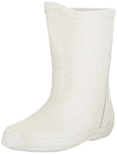 CELAVI Unisex-Kinder Wellies with Glitter Gummistiefel, Silver,26 EU von Celavi