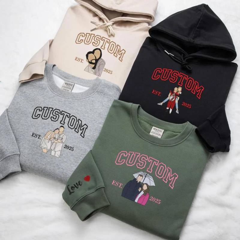 Couple Flavour Hoodies Unisex Valentinstag Couple Flavour Hoodies Unisex Valentinstag von CELESWEAR