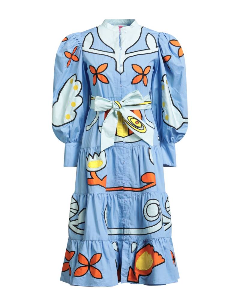 CELIA B Midi-kleid Damen Hellblau von CELIA B