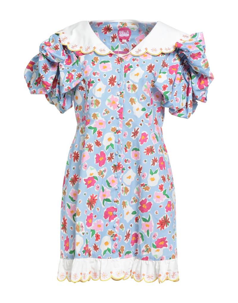 CELIA B Mini-kleid Damen Hellblau von CELIA B