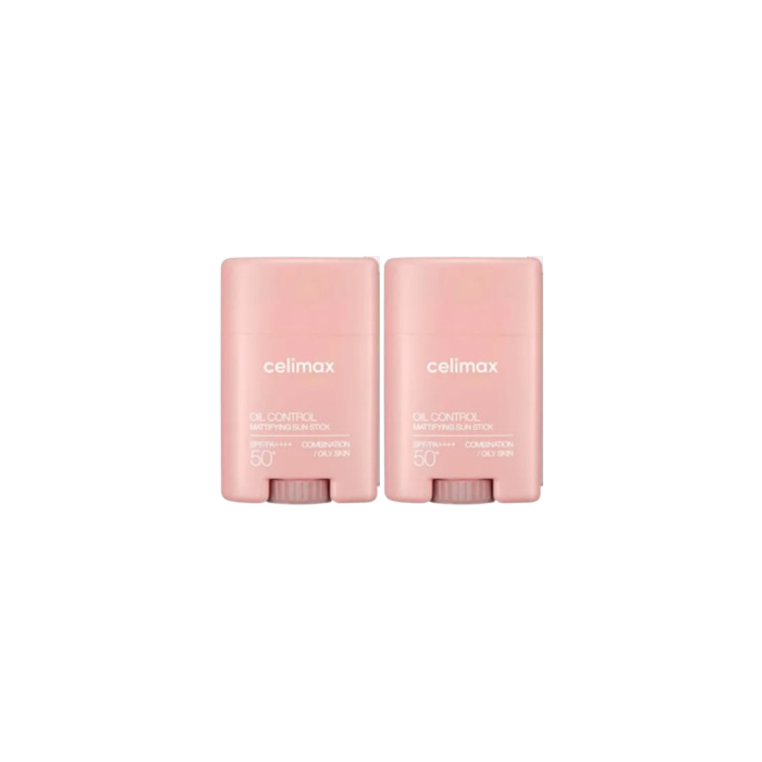 CELIMAX  - Oil Control Mattifying Sun Stick SPF50+ PA++++  -  19g (2ea) Set von CELIMAX
