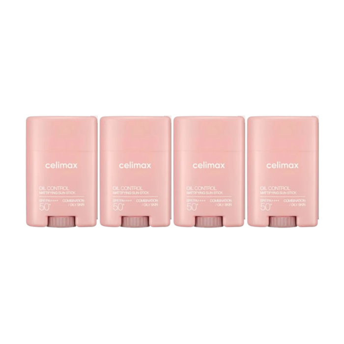 CELIMAX  - Oil Control Mattifying Sun Stick SPF50+ PA++++  -  19g (4ea) Set von CELIMAX