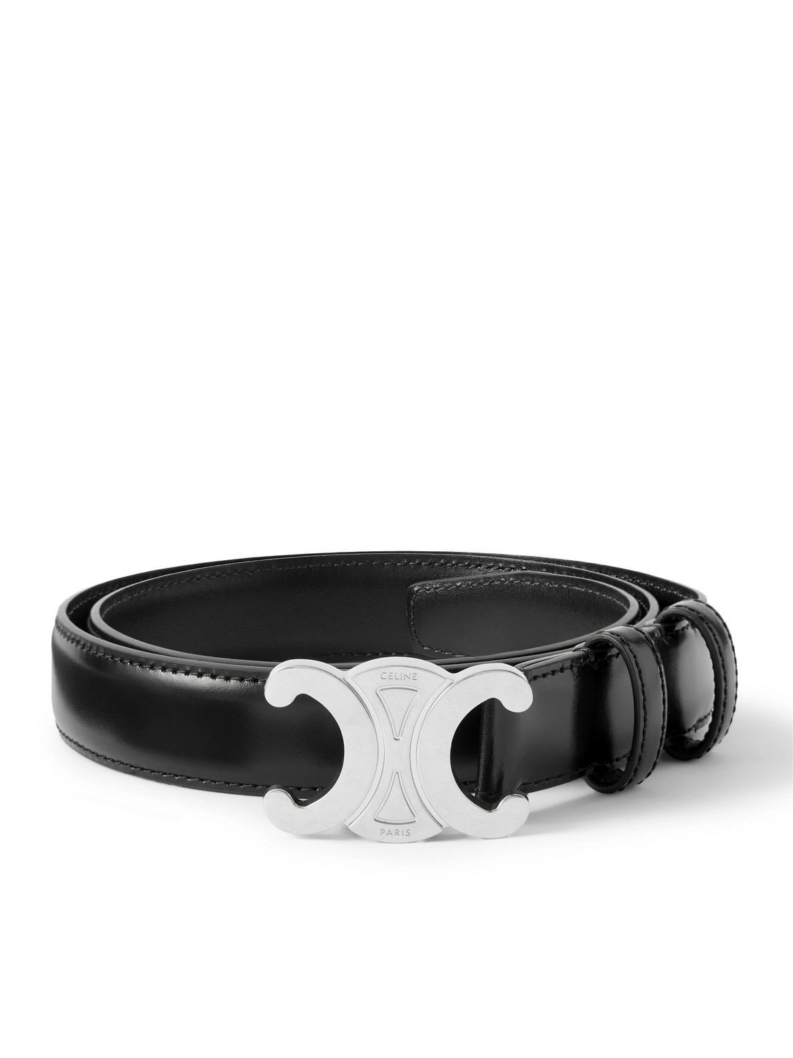 CELINE - 2.5cm Leather Belt - Men - Black - EU 100 von CELINE