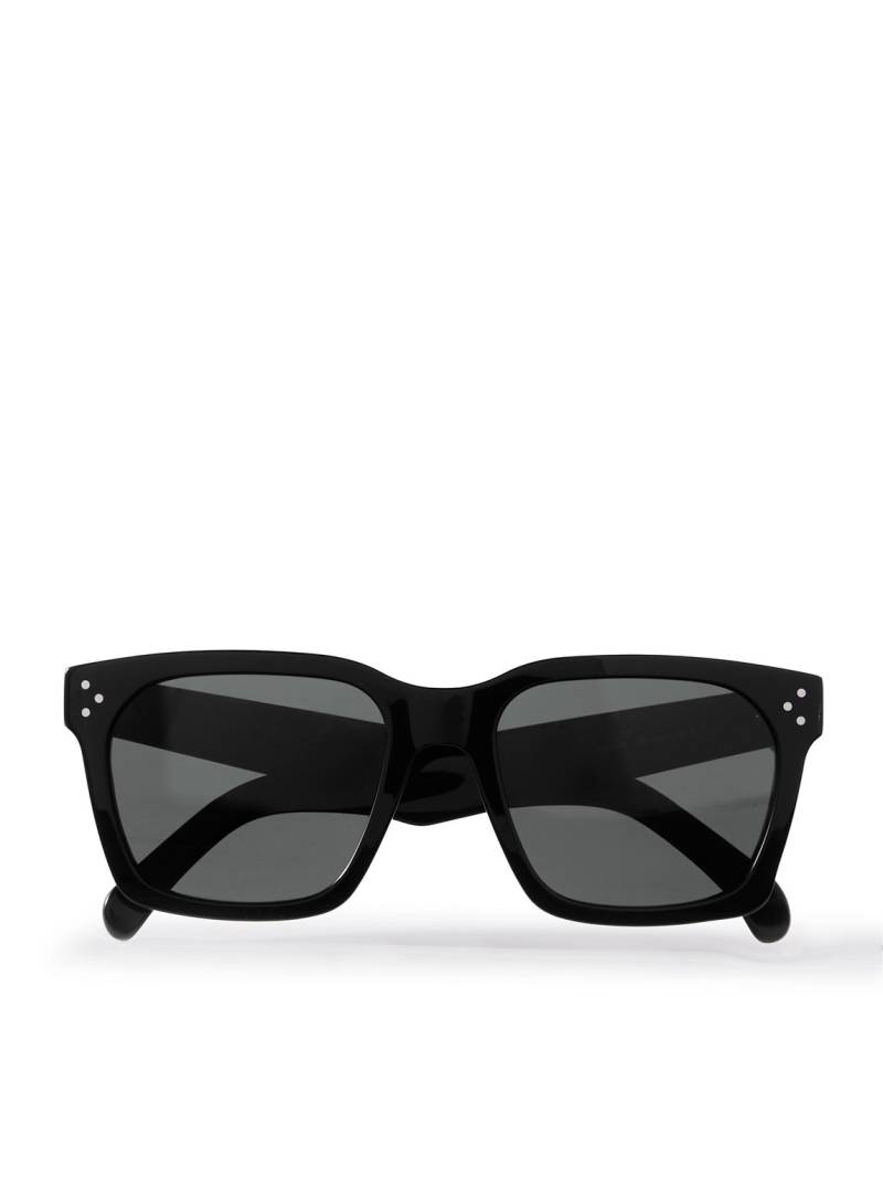 CELINE - Black Frame 45 Square-Frame Acetate Sunglasses - Men - Black von CELINE