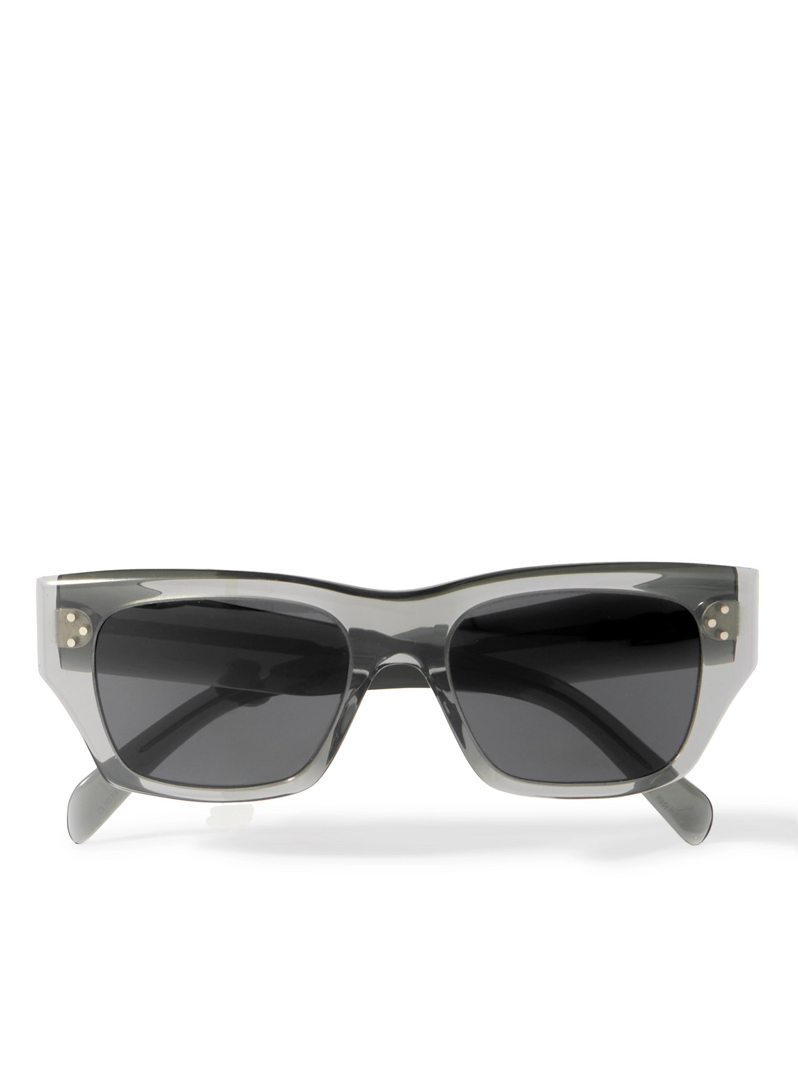 CELINE - D-Frame Acetate Sunglasses - Men - Gray CELINE - D-Frame Acetate Sunglasses - Men - Gray von CELINE