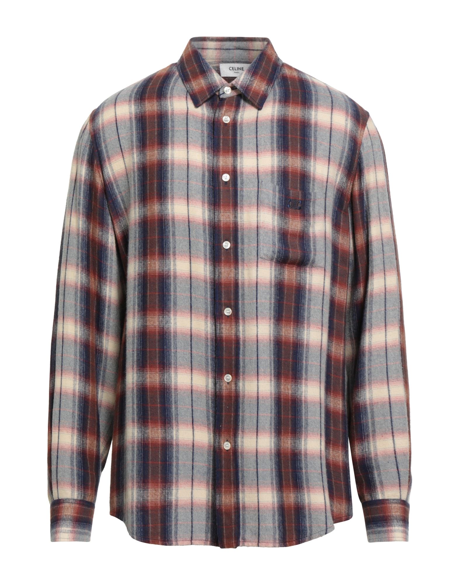 CELINE Hemd Herren Braun von CELINE