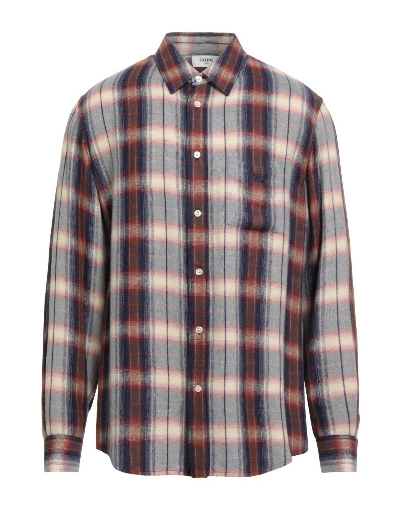 CELINE Hemd Herren Braun von CELINE