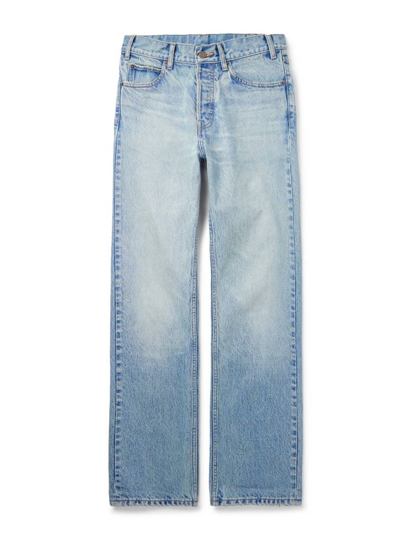 CELINE - Kurt Straight-Leg Distressed Jeans - Men - Blue - UK/US 30 von CELINE
