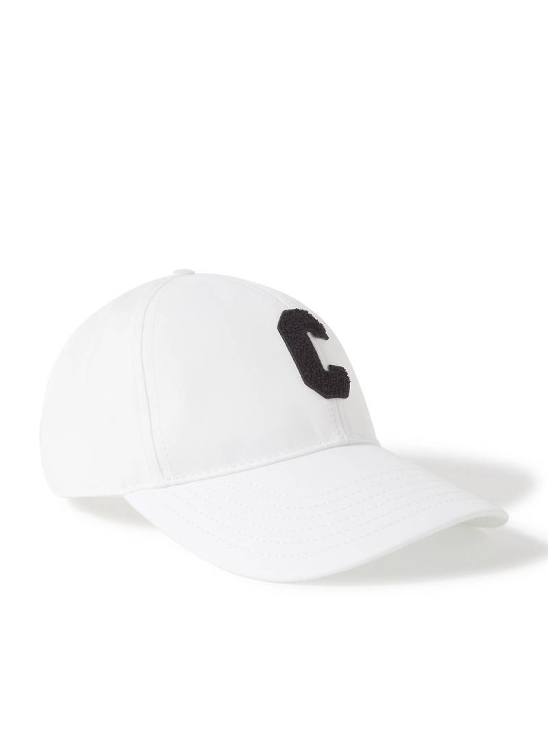 CELINE - Logo-Appliquéd Cotton-Gabardine Baseball Cap - Men - White - M von CELINE