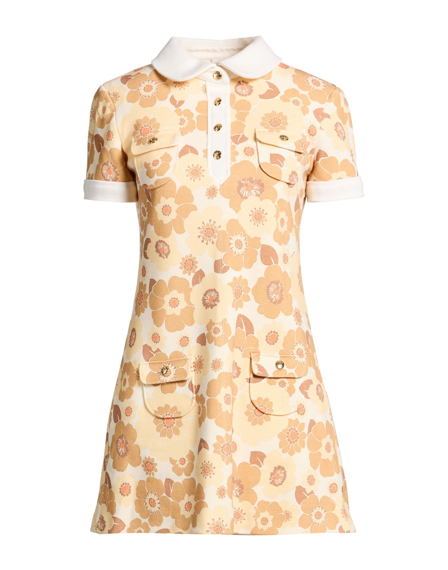CELINE Mini-kleid Damen Pastellgelb von CELINE