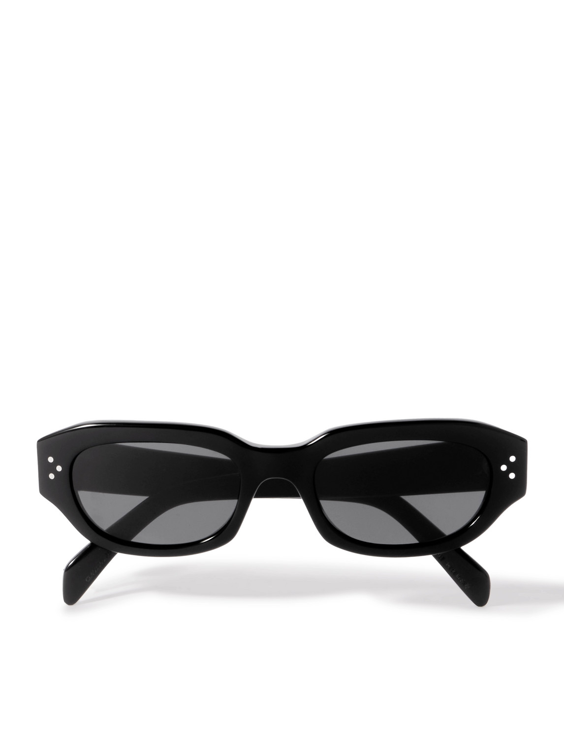 CELINE - Oval-Frame Acetate Sunglasses - Men - Black CELINE - Oval-Frame Acetate Sunglasses - Men - Black von CELINE