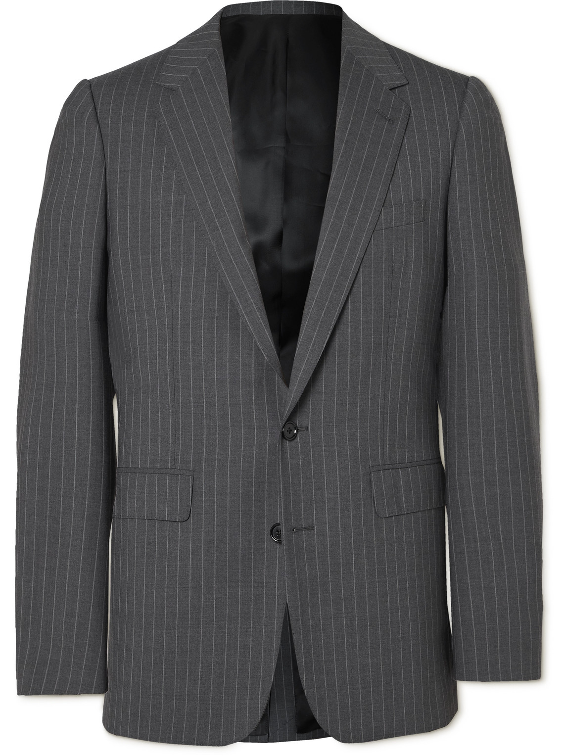 CELINE - Pinstriped Wool Blazer - Men - Gray - IT 48 von CELINE