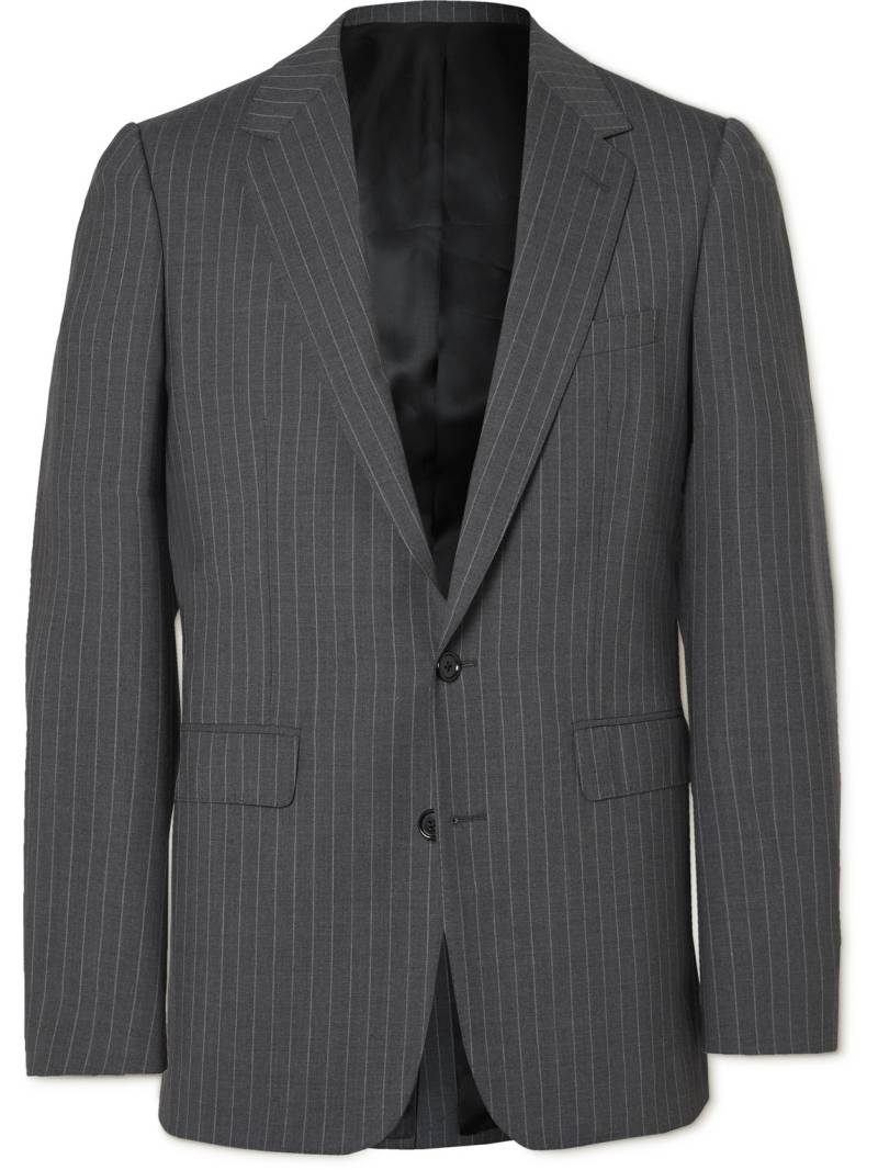 CELINE - Pinstriped Wool Blazer - Men - Gray - IT 48 von CELINE