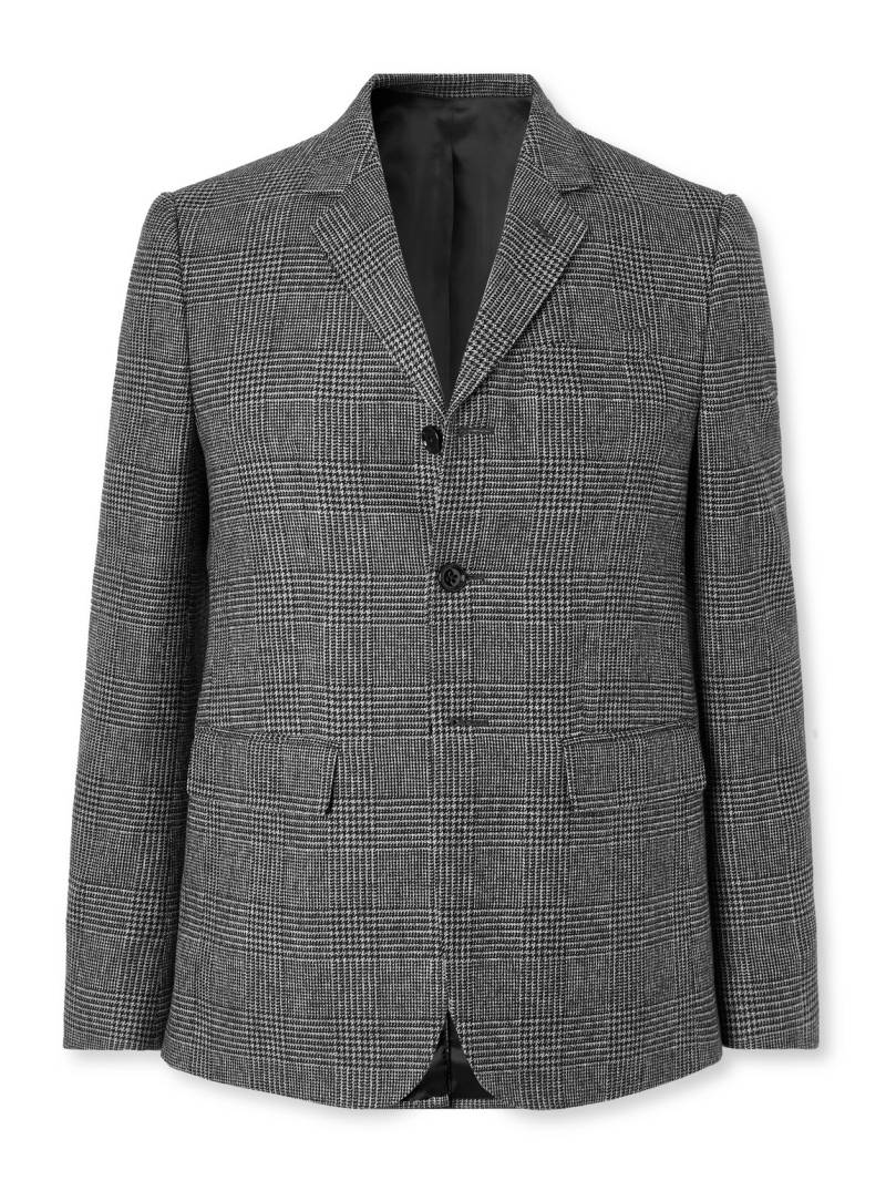 CELINE - Prince of Wales Checked Wool Blazer - Men - Gray - IT 46 von CELINE