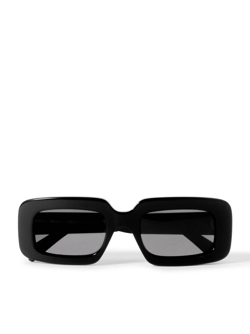 CELINE - Rectangular-Frame Acetate Sunglasses - Men - Black von CELINE