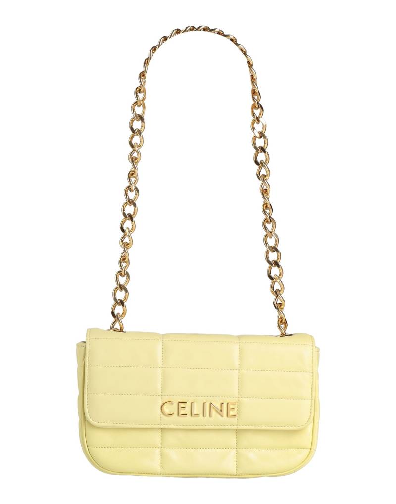 CELINE Schultertasche Damen Gelb von CELINE