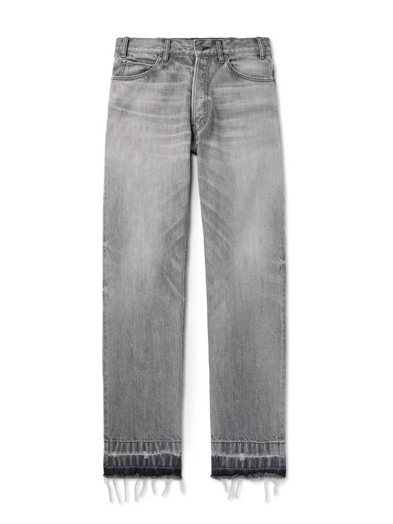 CELINE - Valley Straight-Leg Distressed Jeans - Men - Gray - UK/US 30 CELINE - Valley Straight-Leg Distressed Jeans - Men - Gray - UK/US 30 von CELINE