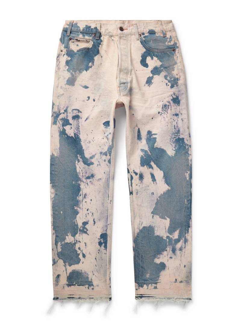 CELINE - Wesley Straight-Leg Bleached Jeans - Men - Blue - UK/US 34 von CELINE