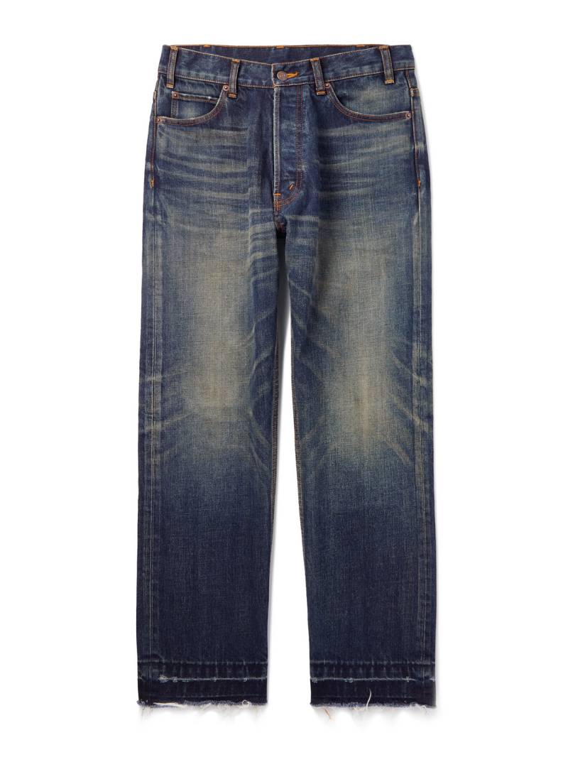 CELINE - Wesley Straight-Leg Distressed Jeans - Men - Blue - UK/US 30 von CELINE