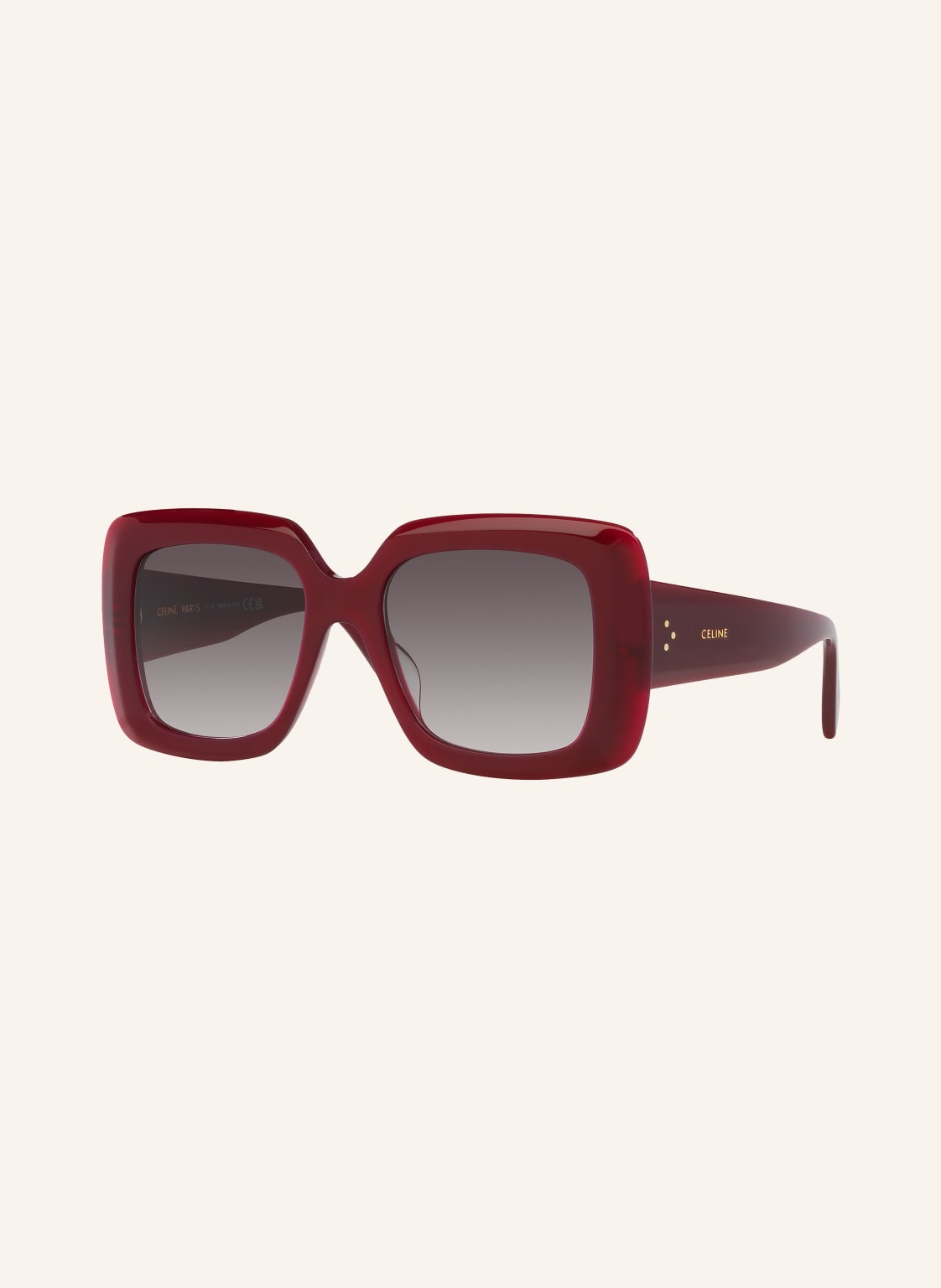 Celine Sonnenbrille cl000423 Bold 3 Dots rot von CELINE