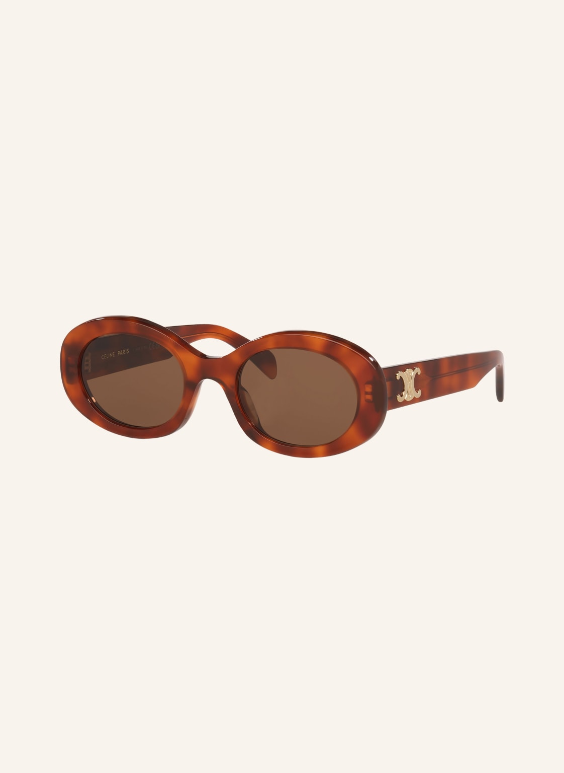 Celine Sonnenbrille cl000430 Triomphe braun von CELINE