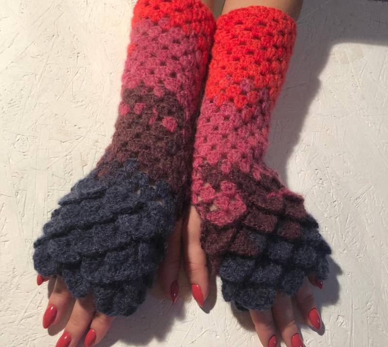 Drachen Armstulpen/Armstulpen Für Damen von CELINICRAFTS