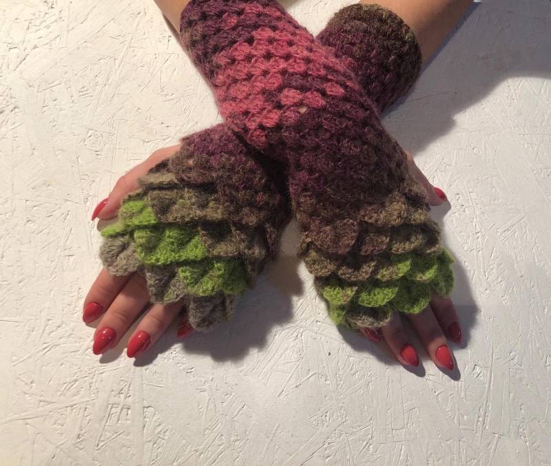 Drachen Armstulpen/Armstulpen Für Damen von CELINICRAFTS