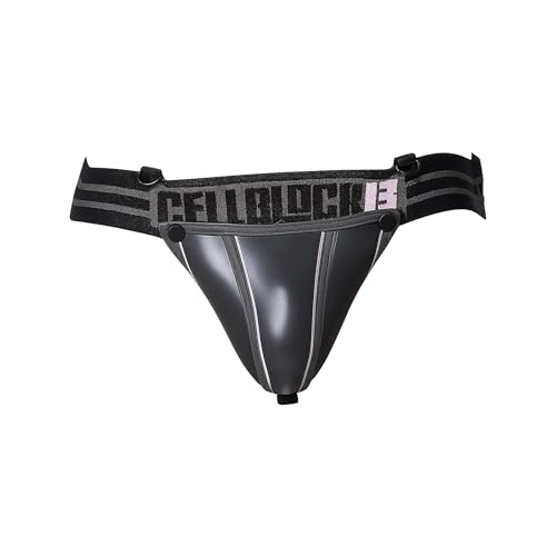 CELLBLOCK 13 Mercury Neoprene Jockstrap w/C-Ring + Removable Pouch Grey - 1x Größe M CELLBLOCK 13 Mercury Neoprene Jockstrap w/C-Ring + Removable Pouch Grey - 1x Größe M von CELLBLOCK 13