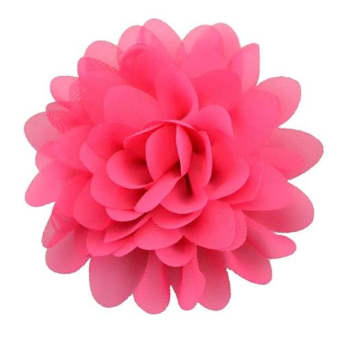 CEMELI 10 * 11 CM 10 stücke Gold Chiffon Tuch Blume Anstecknadel Abzeichen Blume Corsage Satin Blume/rose Anstecknadel Brosche Pin Für Frauen Braut von CEMELI