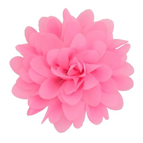 CEMELI 10 * 11 CM 10 stücke Gold Chiffon Tuch Blume Anstecknadel Abzeichen Blume Corsage Satin Blume/rose Anstecknadel Brosche Pin Für Frauen Braut von CEMELI