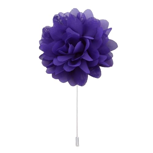 CEMELI 10 * 11 CM 4 stücke Silber Chiffon Tuch Blume Anstecknadel Abzeichen Blume Corsage Satin Blume/rose Anstecknadel Brosche Pin Für Frauen Braut von CEMELI