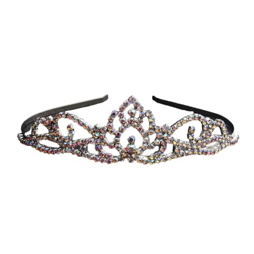 CEMELI 145 * 3CM Barocke Perle Kristall Braut Krone Für Hochzeit Tiara Prinzessin Königin Krone Strass Braut Stirnband für Mädchen Frauen von CEMELI