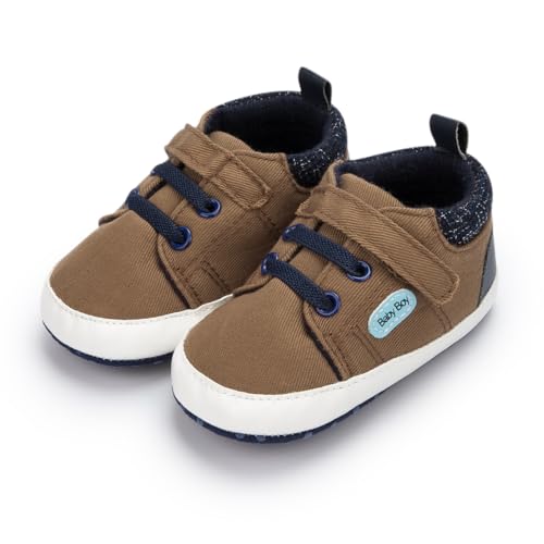 CENCIRILY Baby Jungen Mädchen Sneakers rutschfeste Weiche Sohle Babyschuhe für 0-18 Monate von CENCIRILY