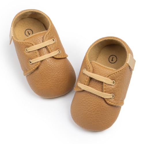 CENCIRILY Krabbelschuhe für Babys, Jungen und Mädchen, Karikatur, Weicher Hausschuher, Atmungsaktive, Rutschfesten, Lauflernschuh 0–18 Monate von CENCIRILY