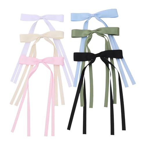 Haargummis mit Quasten, Haarschleifen für Frauen, Haarschleifen für Frauen, Schleifen-Design, Haarschleifen für Festivals Cenmoo von CENMOO