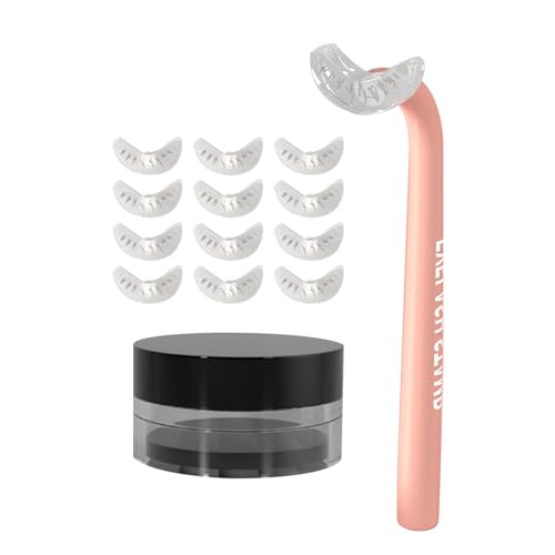 Lash Stencil, Wiederverwendbare Silikon Schablone Lazy Eyelash Stamps, Eyeliner Applikator Guide Tool, Eye Shadow Pad Schablone, Augen Make-up Tool, Lashes Extensions Natural Look, Anfänger Make Up von CENMOO