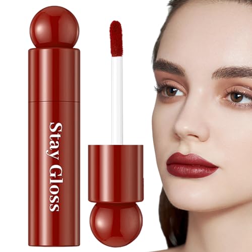 Matte Lip Tint Lip Gloss Waterproof Matte Lipstick Lip Gloss Long Lasting Lip Gloss Waterproof Lip Gloss Makeup Gift for Girls Women Cenmoo von CENMOO
