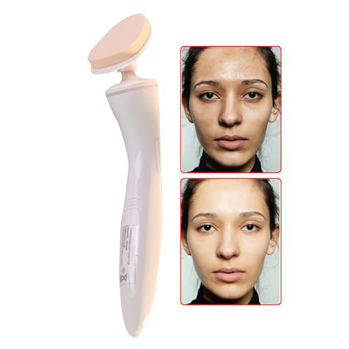 Vibrierender Make-up-Pinsel, 360 Grad drehbar, elektrischer Konturpinsel, Foundation-Make-up-Pinsel für Flüssigkeit, Creme, Puder, Geschenk für Frauen, Ehefrau, Freund Cenmoo von CENMOO
