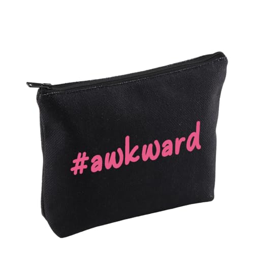 Awkward Tampon-Tasche für Make-up, Bleistifte, Make-up, Kosmetik, Reisen, Kulturbeutel, Geschenk für Frauen und Mädchen, #Awkward B EU von CENWA