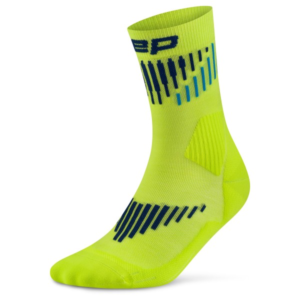 CEP - Core Run Merino Mid Cut 3.0 - Kompressionssocken Gr V grün von CEP