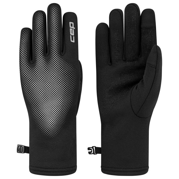 CEP - Core Run Reflective Gloves - Handschuhe Gr S schwarz von CEP