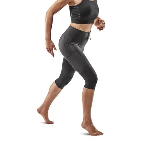 CEP Damen Run Compression 3/4 Tights, Schwarz, M von CEP