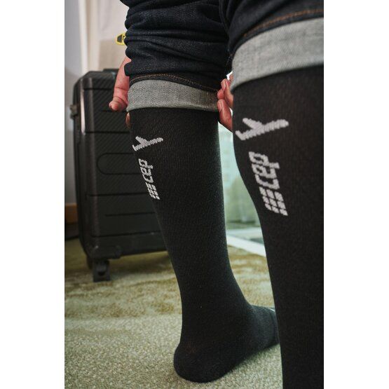 CEP Flight Compression Socks Tall Women schwarz von CEP