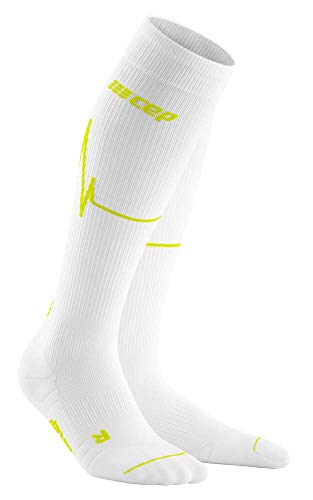 CEP – HEARTBEAT SOCKS für Damen | Sportstrümpfe mit Kompression für optimale Leistungsfähigkeit in sun light | Größe II von CEP