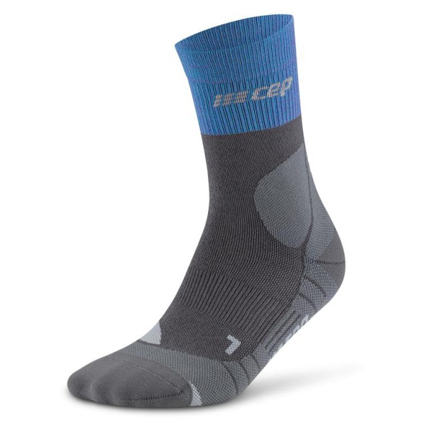 CEP - Hiking Merino Mid-Cut Socks - Kompressionssocken Gr III grau von CEP