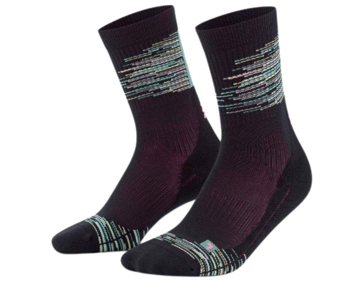 CEP Kompressionsstrümpfe Damen Laufsocken Paris vibes 80´s Mid Cut von CEP