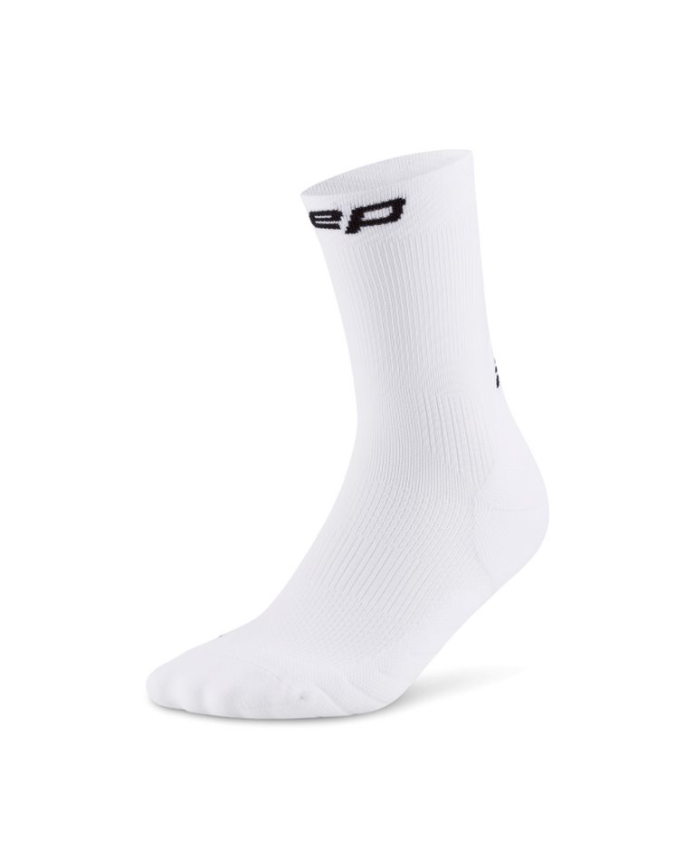 CEP Laufsocken CEP run socks, mid cut, 5.0, m WHITE von CEP