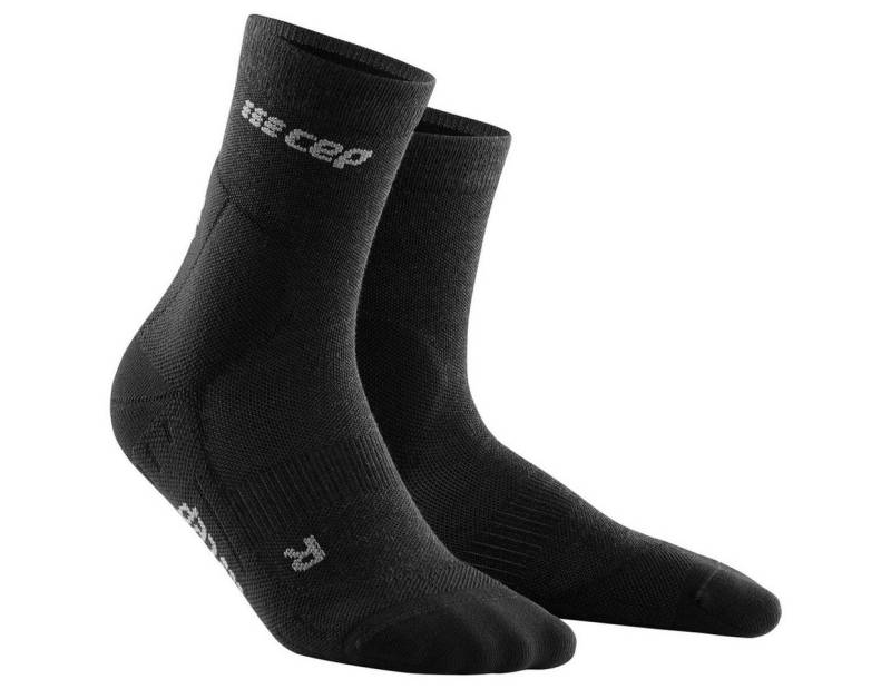 CEP Laufsocken Herren Kompressionssocken mit Merino Cold Weather Mid-Cut von CEP